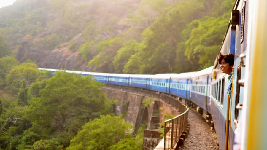 By Train