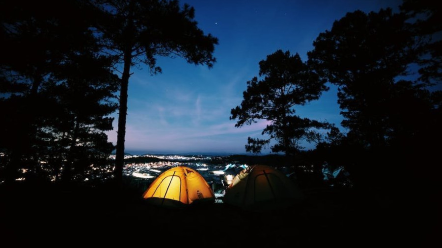 Night Camping In Mount Abu
