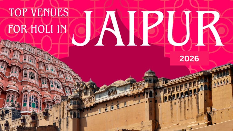 Top Venues for Holi in Jaipur 2026