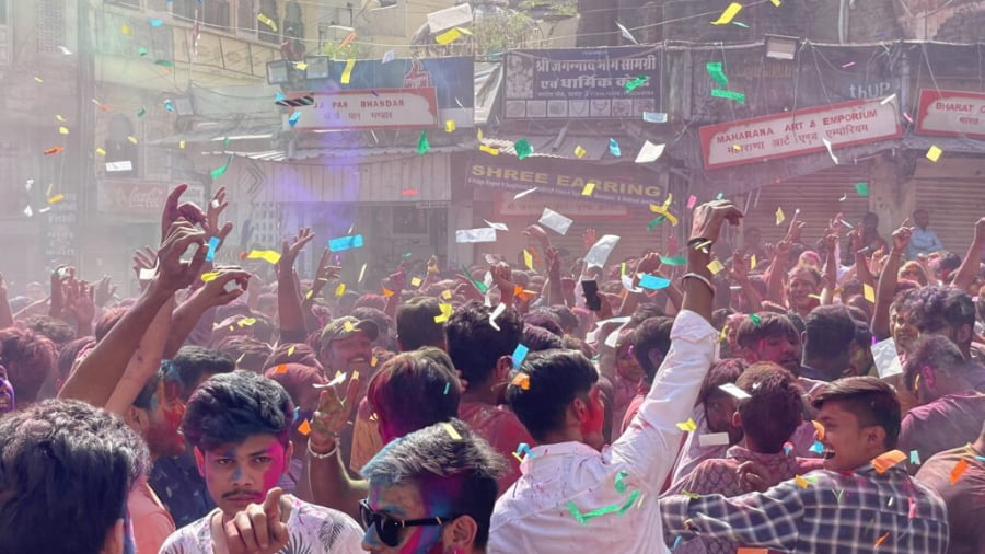 Jagdish Chowk & Old City – The Grand Holi Party