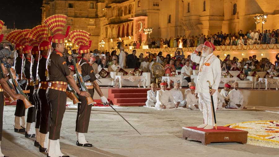 The Royal City Palace – Holika Dahan