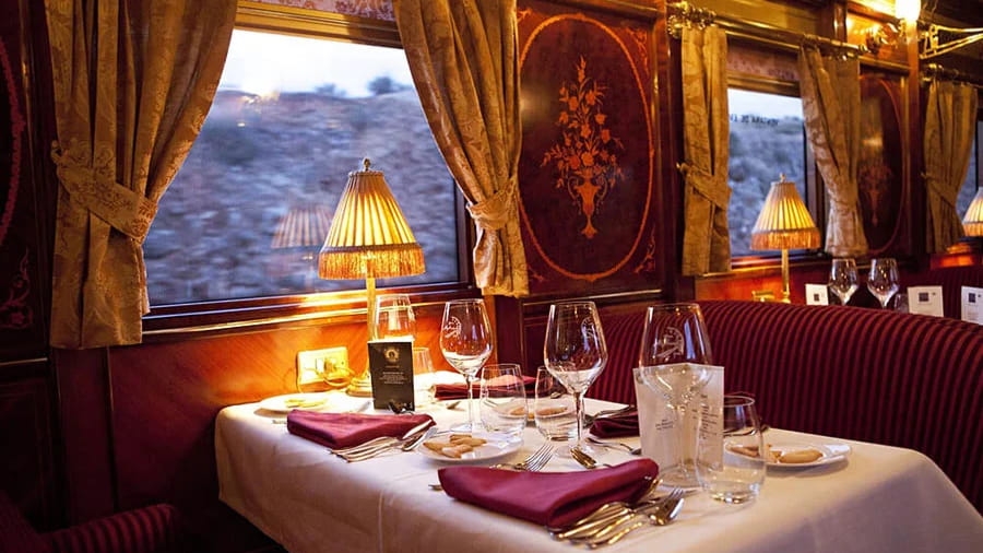 Palace on the Wheels Dinner Details