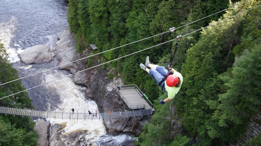 Zip-Lining Adventure