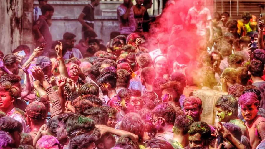 Royal Holi at City Palace