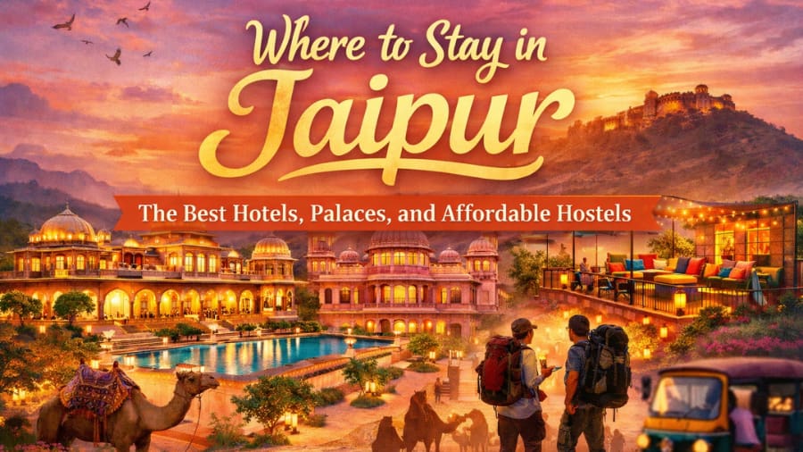 Where to Stay in Jaipur The Best Hotels, Palaces, and Affordable Hostels